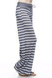 Charcoal Striped Pants
