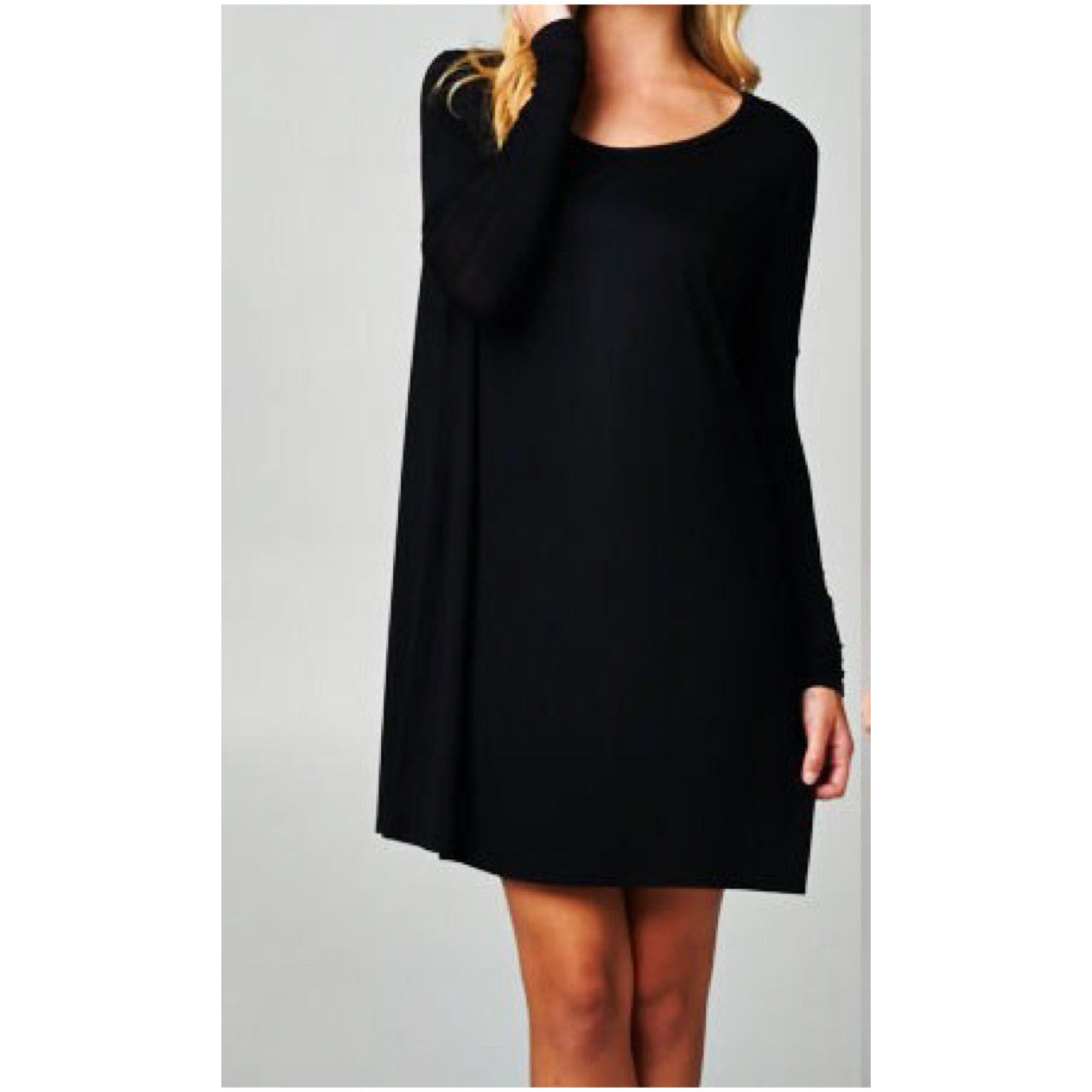 Black Tunic Curvy Girl