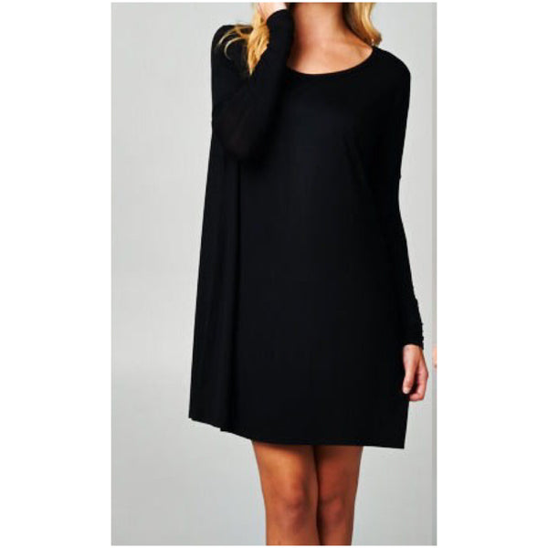 Black Tunic Curvy Girl