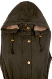 Fur Vest with Hood